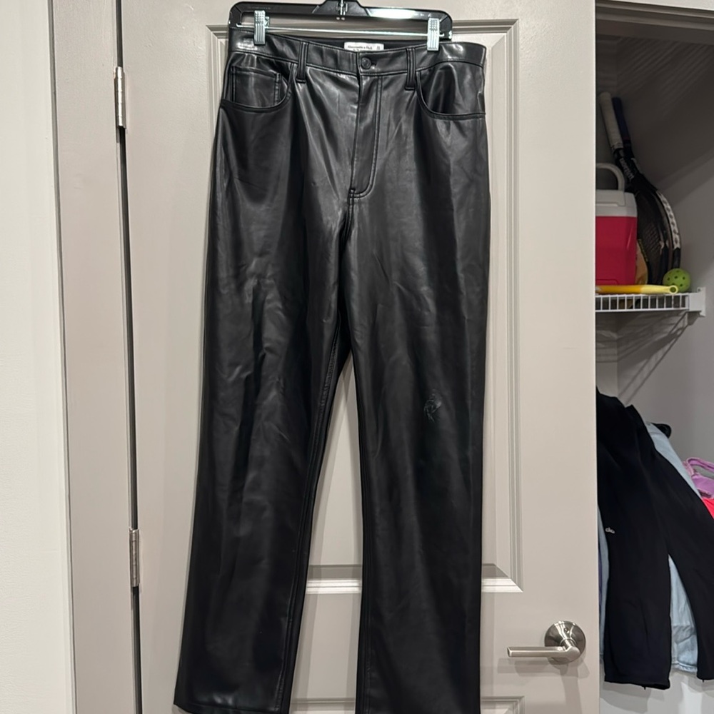 Abercrombie & Fitch Leather Pants